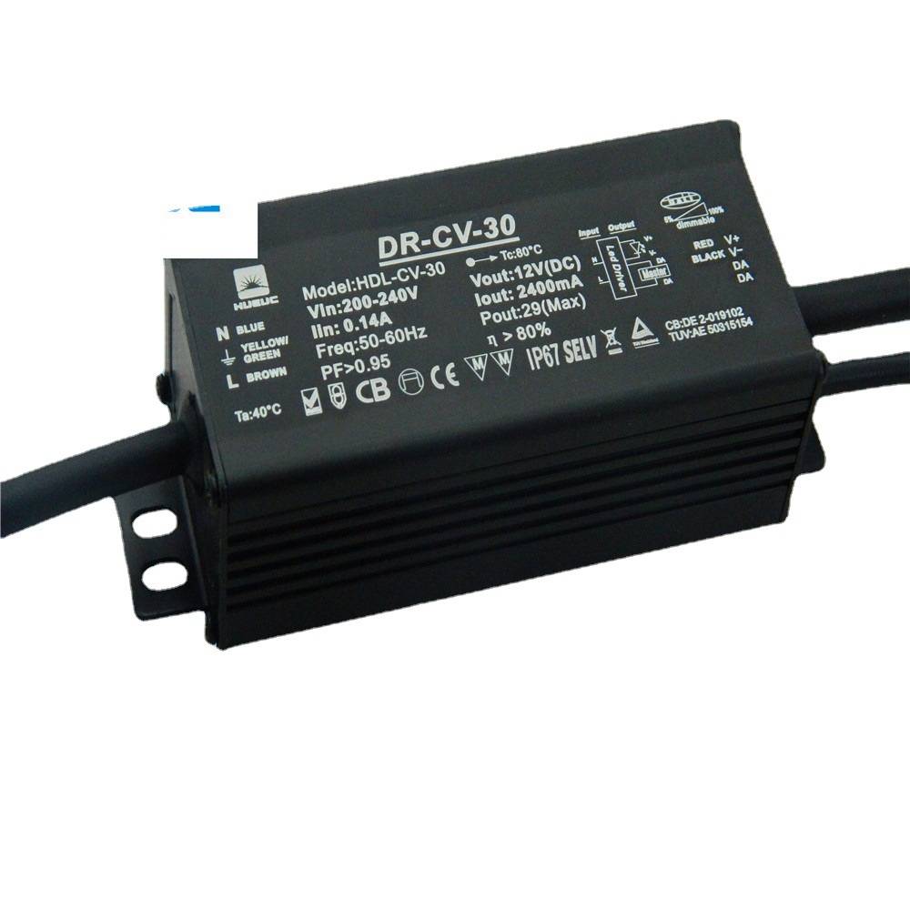 100瓦0-10V调光电源 36v48v恒流调光电源 IP67防水 CE 认证