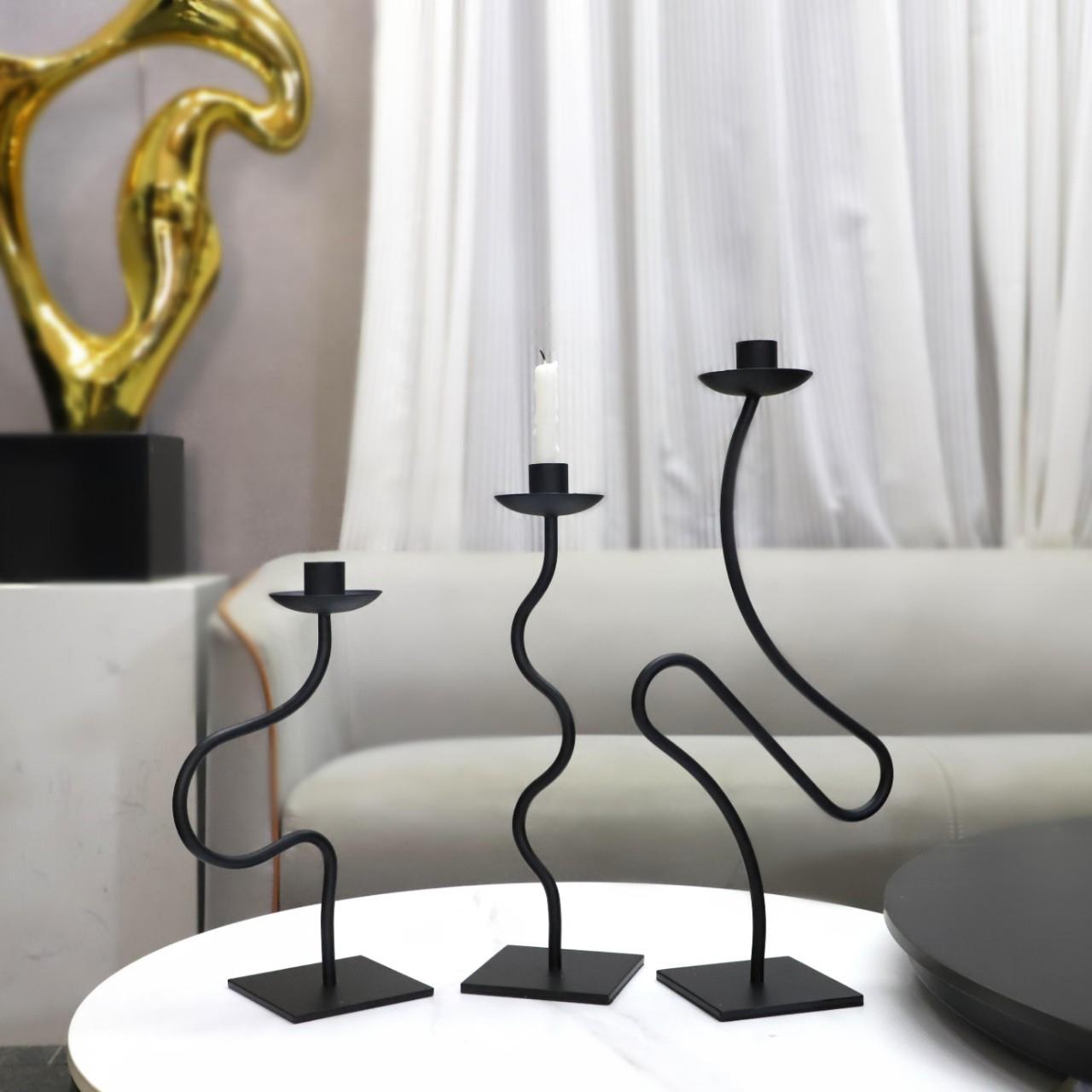 现简代约1551几何铁烛艺线桌条台面摆件客厅卧室餐厅电视柜家居装