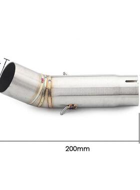 摩R托改0装GSX600GSXR75小K6小K8排中段改装气管MP-1015接口弯管