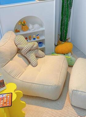 懒QUD人沙客厅榻榻米单人阳台发躺靠椅卧休室小沙发网红午休出租