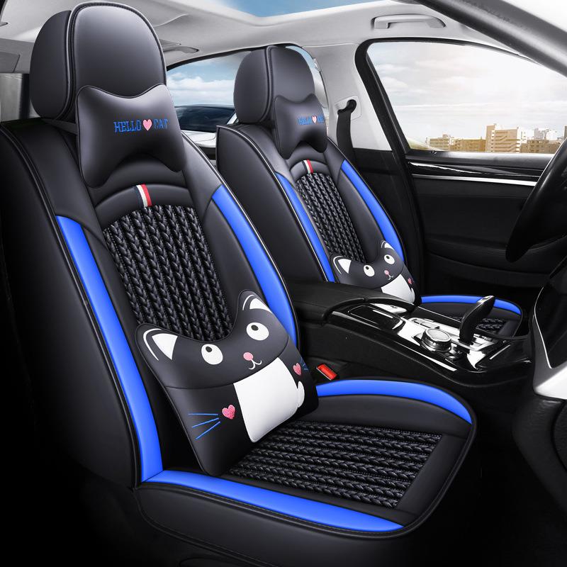 东风AL-65034行T5风EVO景逸卡锐骐皮车座套全包皮汽革透坐垫四季