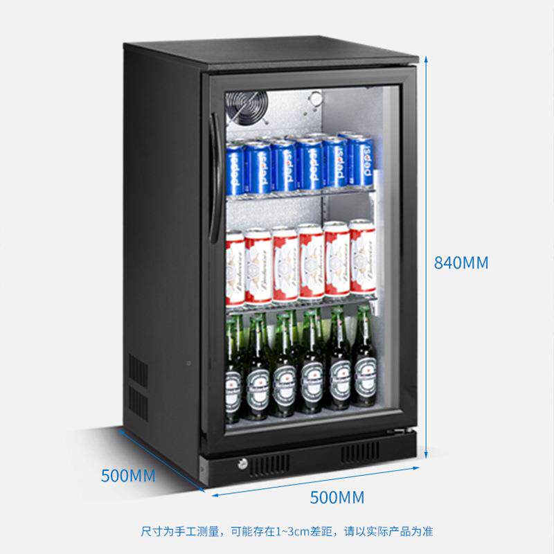 18L0酒展吧饮料柜单门小冰柜商用静音841吧省电酒吧台网红啤酒示