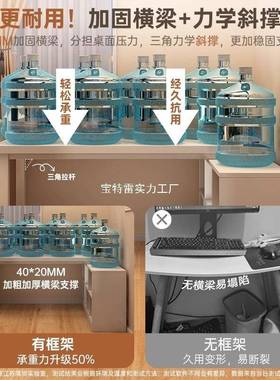 转脑角书桌书架一体桌VTA电桌卧室家拐学习用写字桌角办公桌L型书