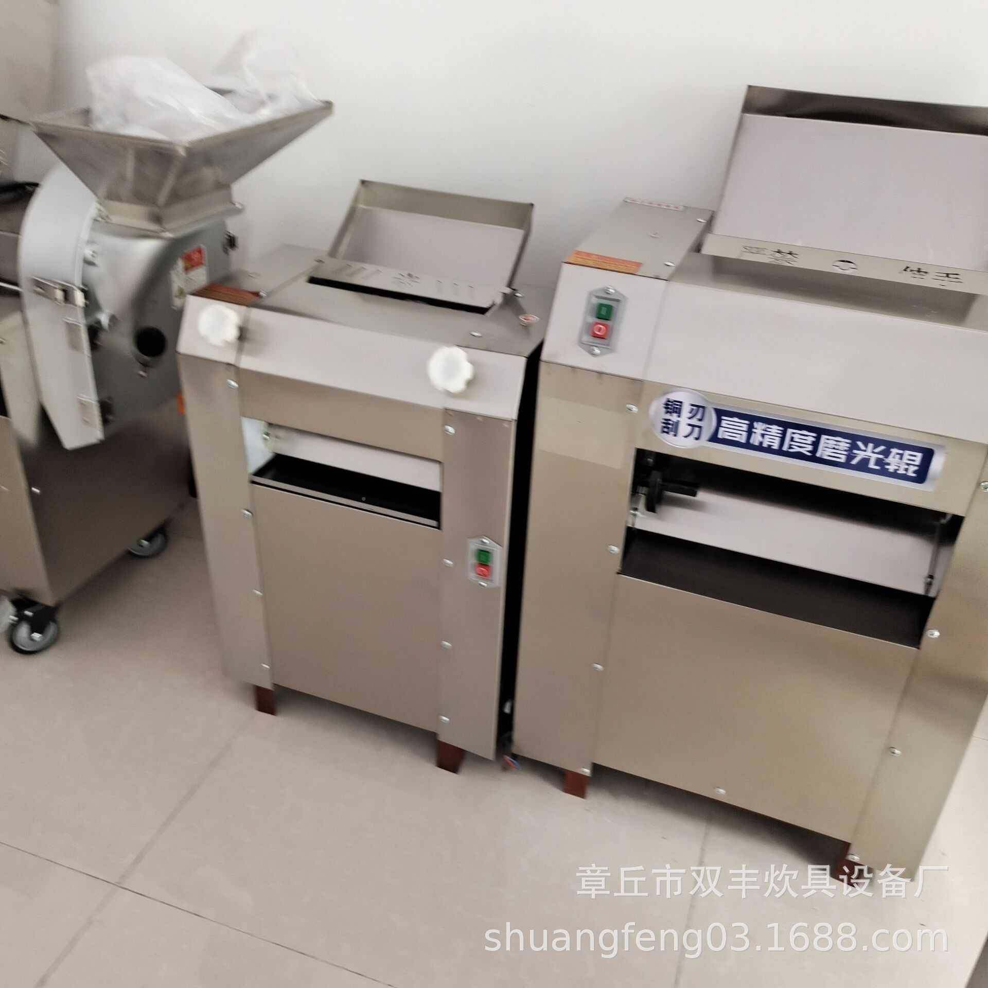 不锈钢馒压片机和厂家面机配套NNM压压面机头面机图片