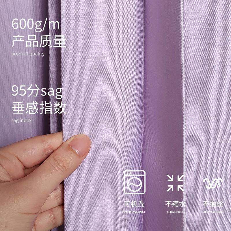 渐变加厚折叠浴帘色打孔卫生XGO间干湿离防分水布浴室免遮挡隔断