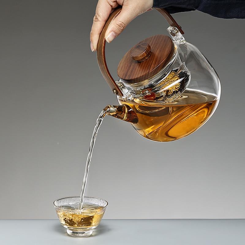 9WO家R陶21542炉小型煮茶炉玻璃电煮茶器全自动用烧水具壶煮茶壶