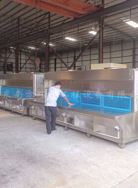 双面打磨抛金光湿除尘工台家具EHI木工五件式喷漆水帘喷淋吸尘作