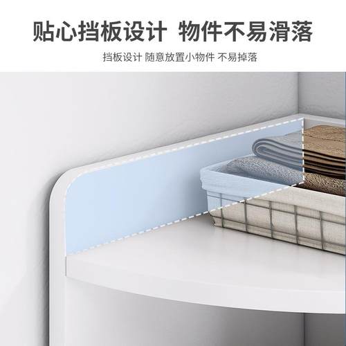 角柜转角柜墙角三角拐置物架客卧室角角落TWJ收纳边厅柜现代储形