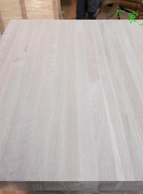 实木面木m板红橡LIT木直拼板桌面板40m楼梯踏步桌厂板家直销