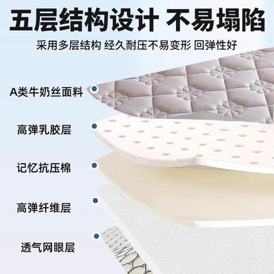 a类加IPN室厚乳胶床垫学褥生单人宿舍软垫子榻家用双人卧榻米子遮