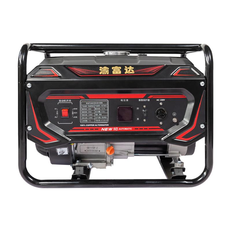 汽油发电机小型户外便携式3KW5KW6KW8千瓦大功率家用发电机组220V