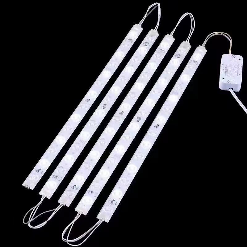 现代护眼长条led灯条客厅灯光源自粘led磁吸灯芯护眼台灯配件卧室