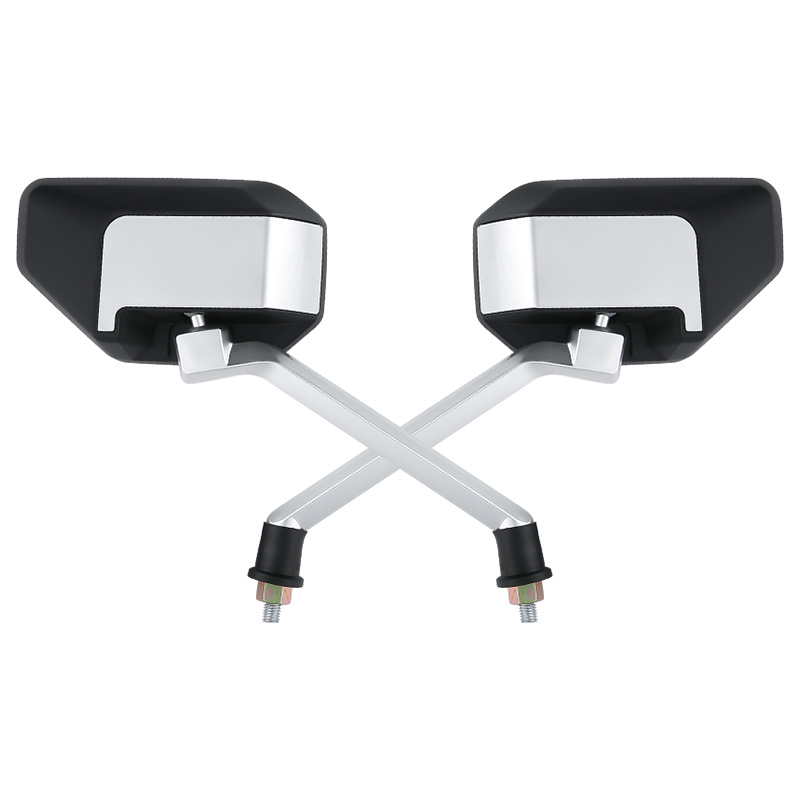 电动车大视野后视镜摩托车反光镜通用三轮电摩万向球凸面倒车镜片