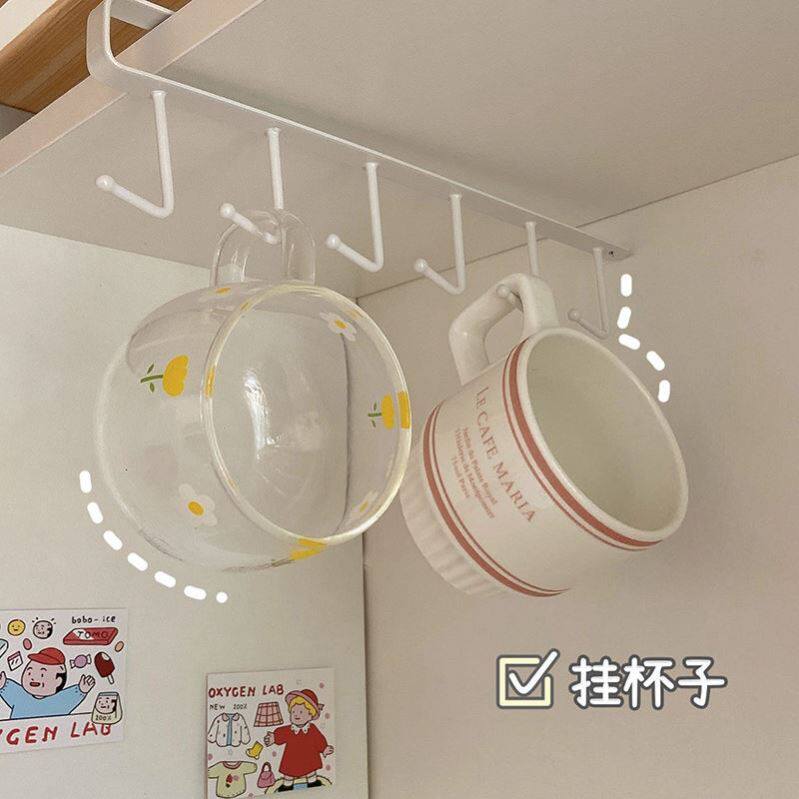 速发创意挂钩壁挂衣帽钩挂书包神器学生宿舍多功能收纳连排整理置