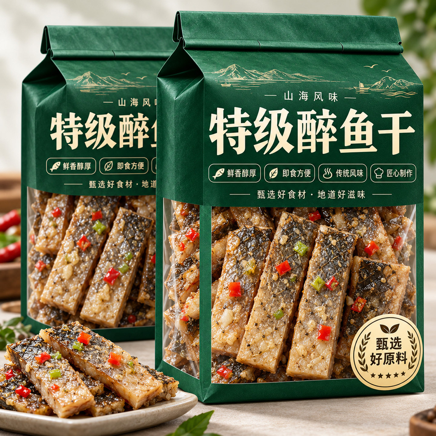 老字号正宗绍兴醉鱼干官方旗舰店图片