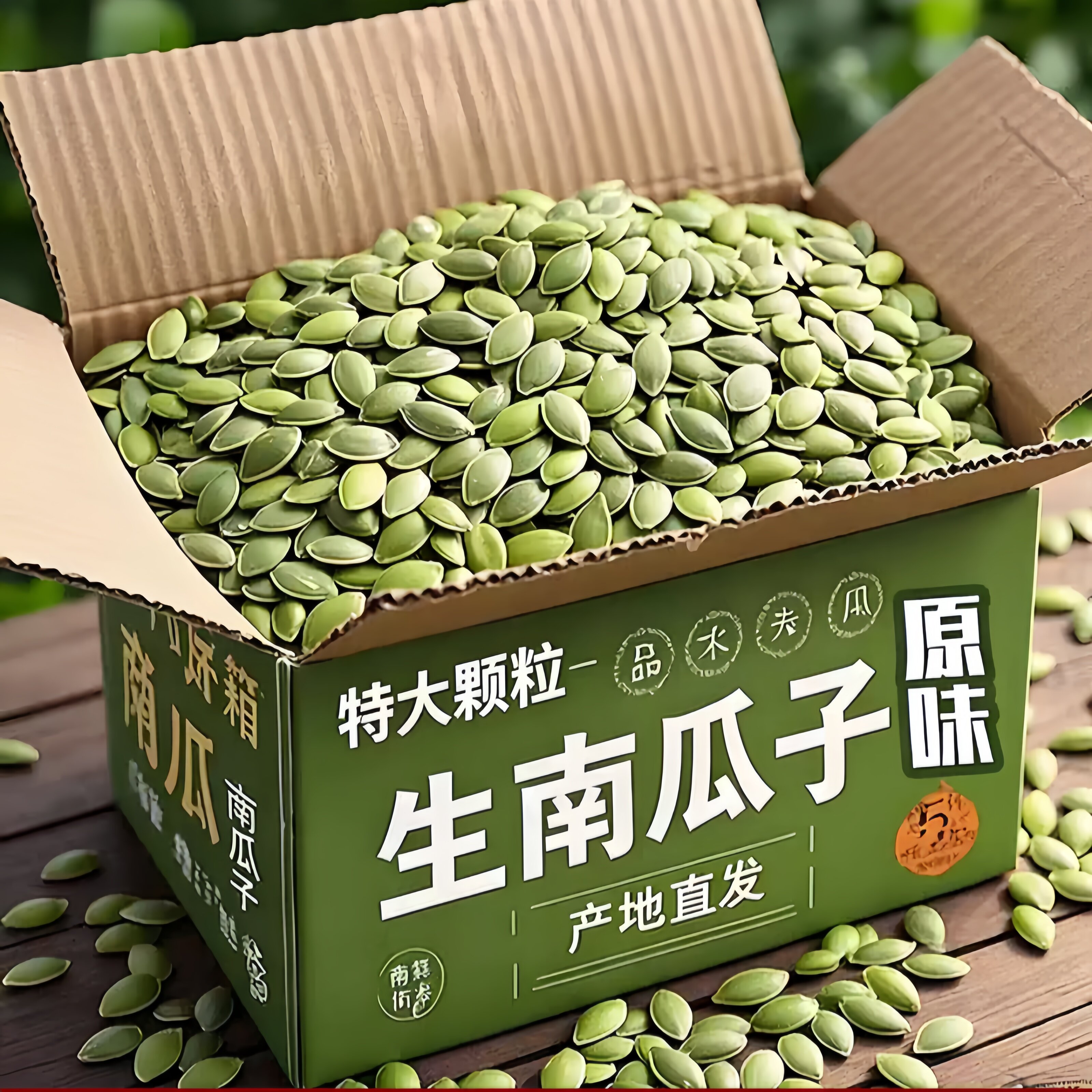 新疆正宗原味有机生熟南瓜子仁南瓜籽无糖新鲜烘焙特大官方旗舰店