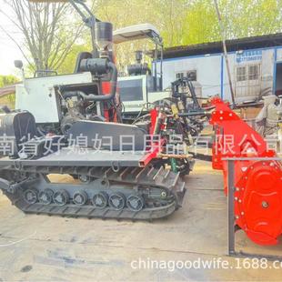 厂家推荐二手沃得 FMWORLD102HP水旱两用高效率履带旋耕机旋铲机