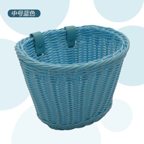 小牛U2/F100/lF200/u1eU3电动车复古编织车篮车筐前挂编织篮子挂