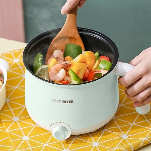 德国电煮锅电炒锅宿舍学生煮面锅多功能家K用电饭煲电热火锅电蒸
