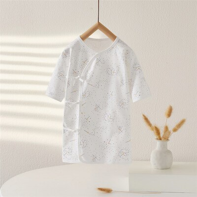 婴儿衣服春秋睡袍和袍新生儿长袖E连体衣长款宝宝爬服无骨热卖