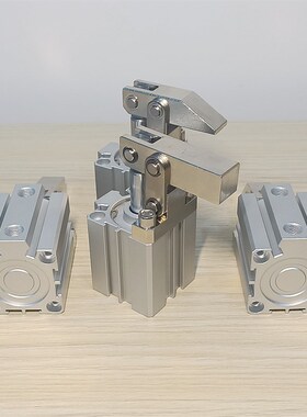 XJGLb杠杆气缸ALC25/32/40/50/63/80/100气动夹紧摇臂夹具气缸XAL