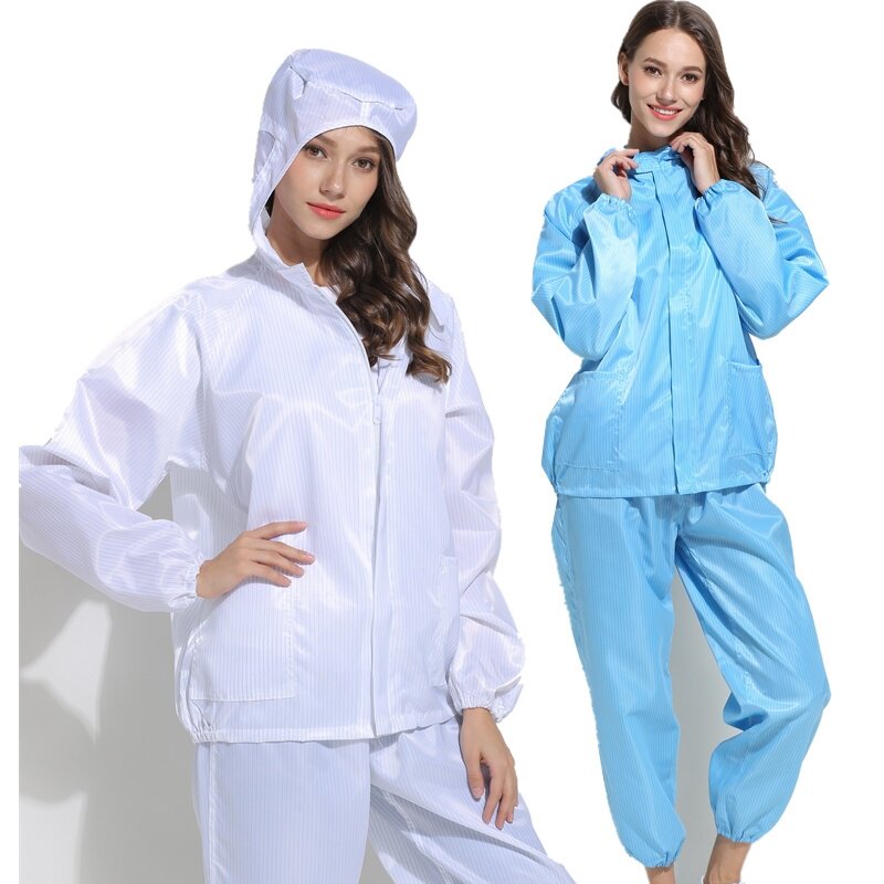 速发L打磨防灰服透气两件式连帽季工业粉尘喷漆防护衣劳保工作服