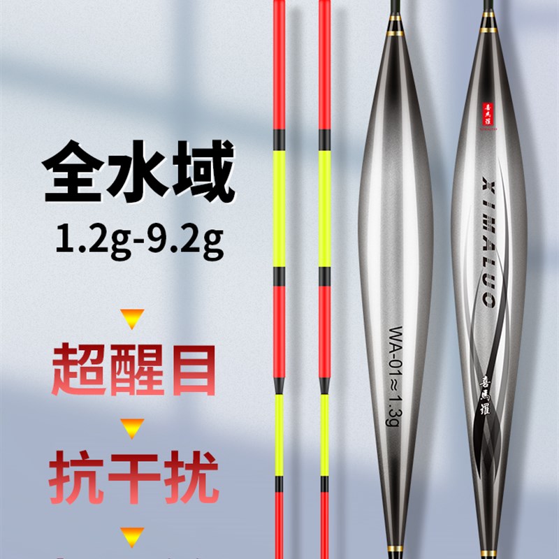速发鱼鲤漂水灵敏漂超加粗尾全高域野钓抗走水浅水