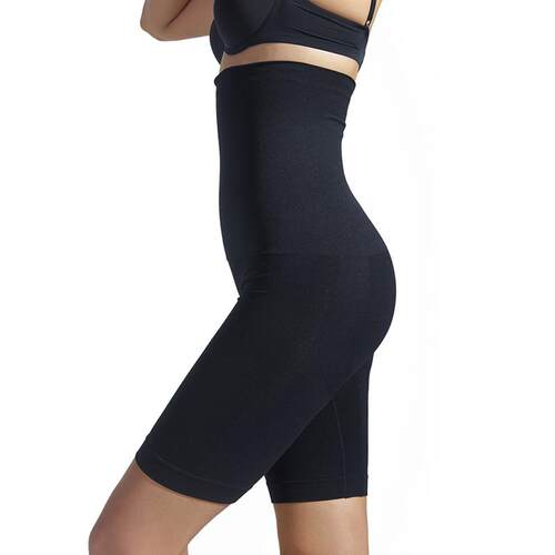 现货SH-0009 High Wst Inviusable Silic Non-slip Shaper Shorts