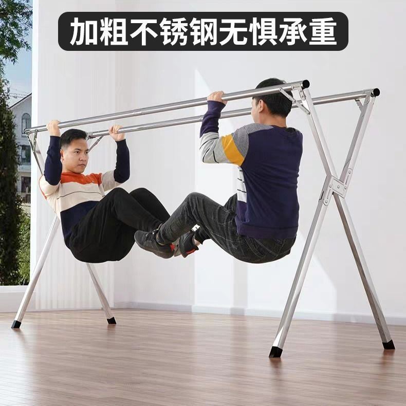 速发服装店摺架架衣架架子摆衣叠夜市卖摆摊地摊货服的挂衣杆落地
