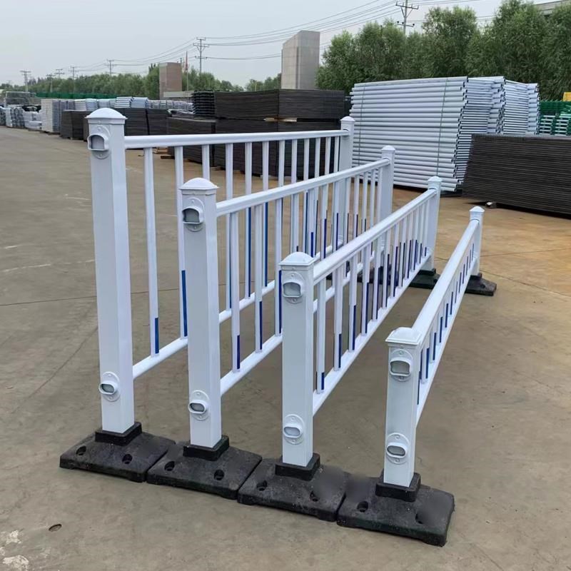 速发马路安行道围防市政道路护栏交通公路防撞栏杆隔离人全栏护栏