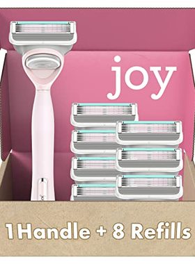 速发joy Razors  Wo  H 1adle  8 Razor Blade Refis  Pik