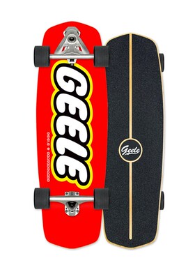 速发 Cver 滑ow skateb陆do地冲浪板CX7初学冲浪训练免蹬y板