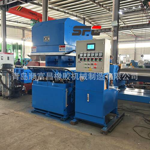 双鄂式圈XLB-D2.5橡胶缸硫化机橡胶条加热加压成型硫化机管道密封