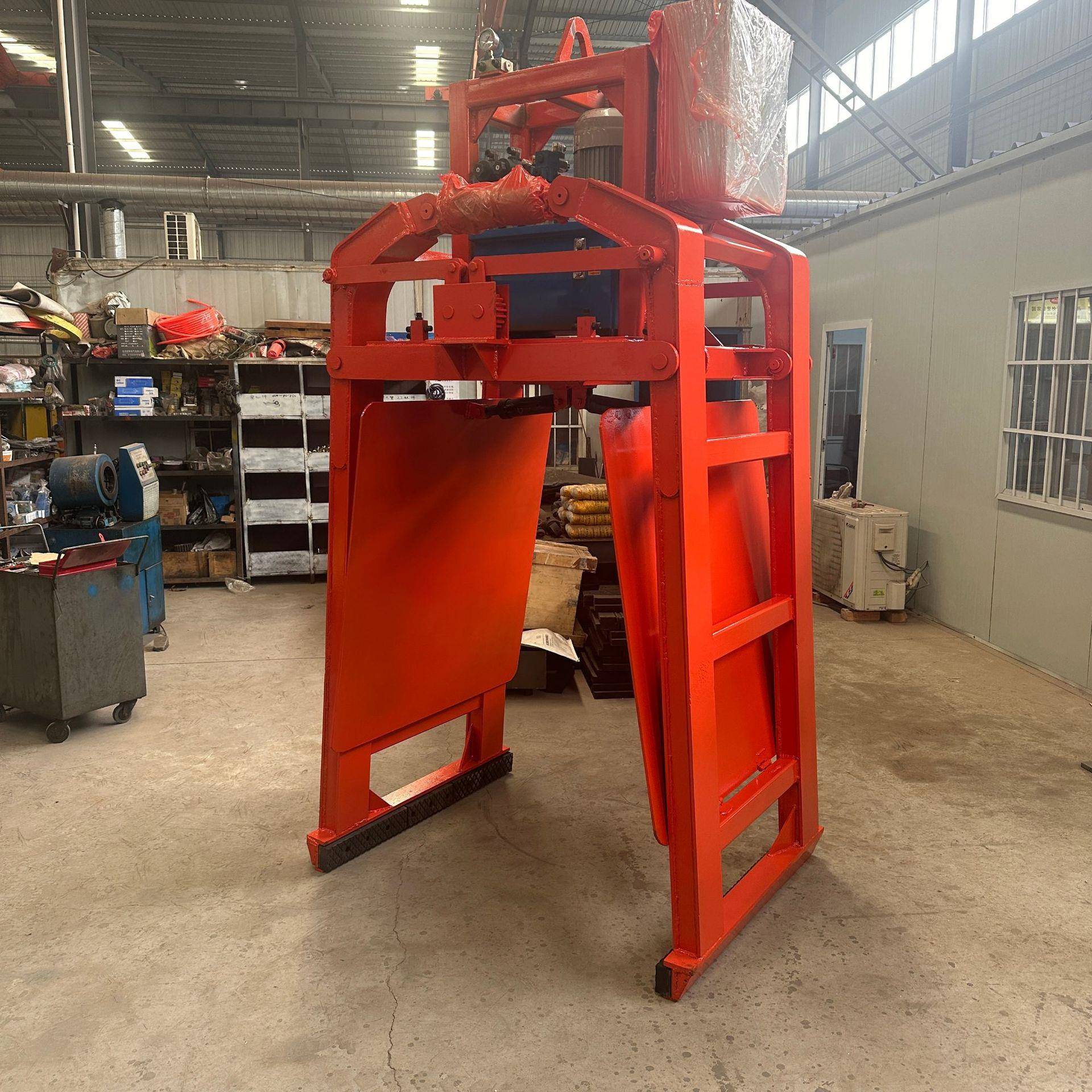 随车吊抱砖车叉车改装自动旋转抱砖机隧道窑标砖夹砖机