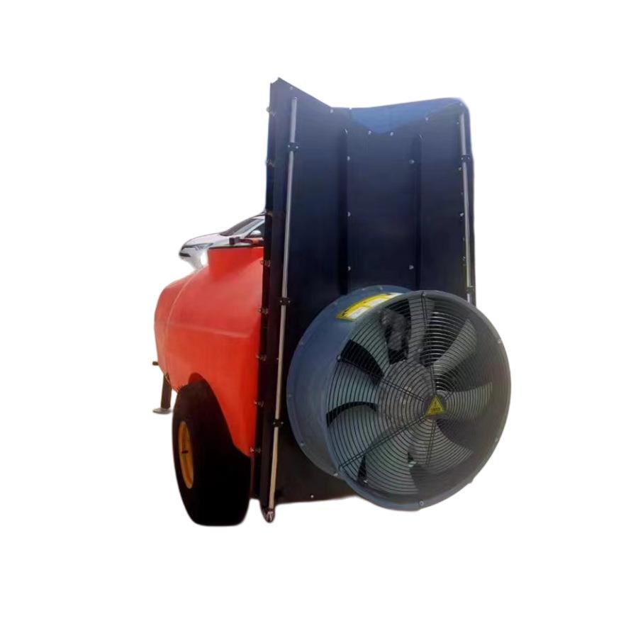 诚峰800型8页镰刀高压风扇1000L1600L拖拉机牵引式悬挂打药机