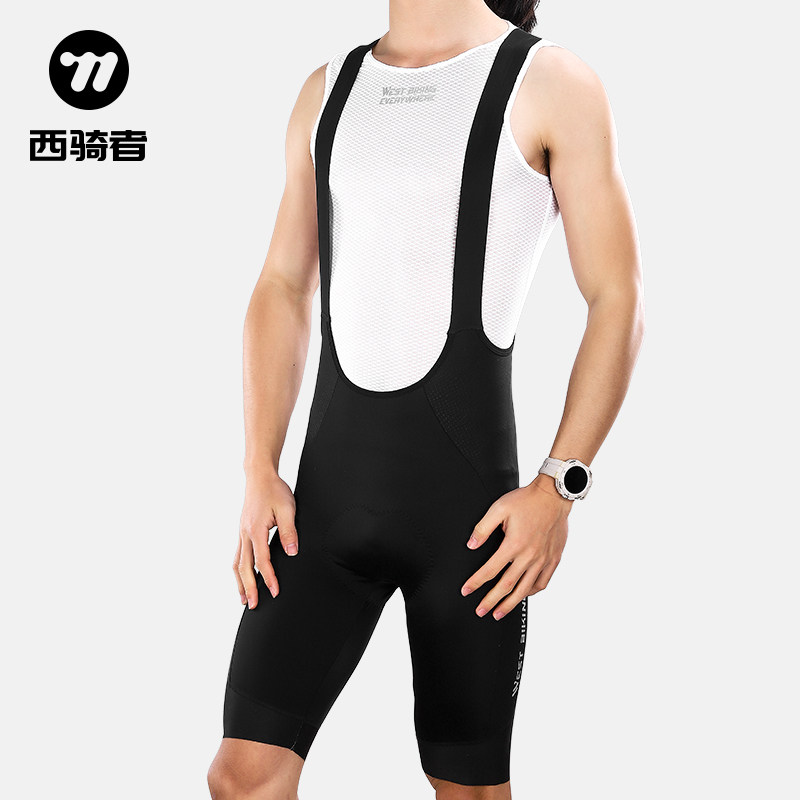 西骑者背带短裤公路自行车骑行服