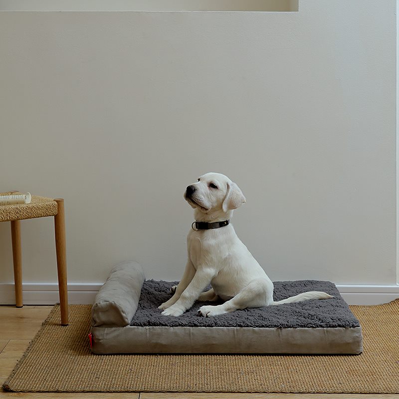 亚马逊靠枕记忆海绵可拆卸洗防水狗窝舒适柔软宠物窝垫