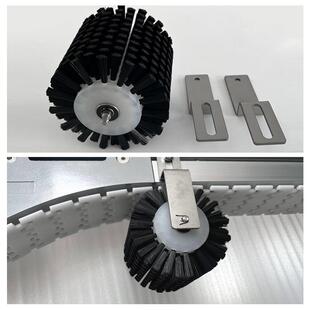 工板业毛刷小型尼ITJ滚筒刷链输刷送带清洁除尘毛工业用硬毛刷龙