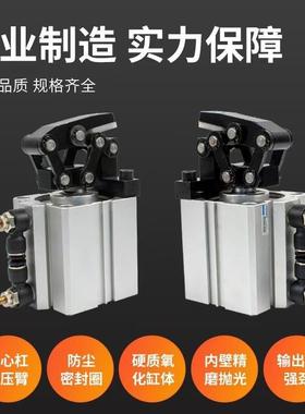 压紧杠气缸不占据上方空44914隐间藏式杆气缸具夹紧夹蛇形气缸