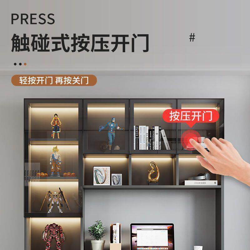 实木双人书桌书架30228体写字桌学生家一用卧室脑台式电桌奢学习