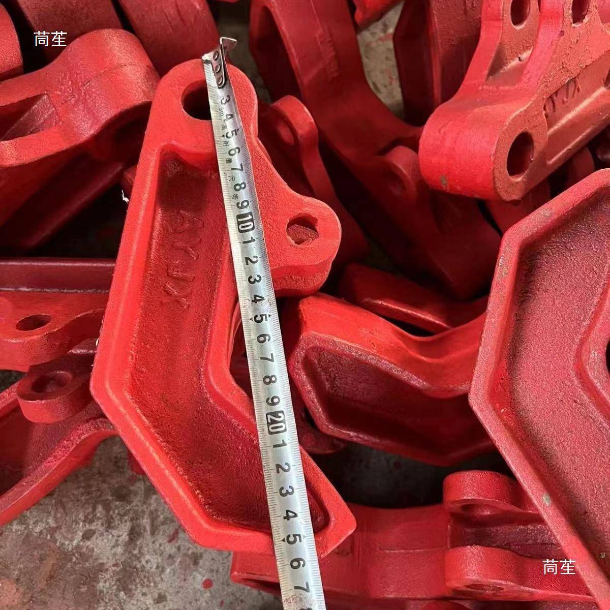 链条工式程自渣土thsdsdlo翻斗车后门卸尾板保险挂钩钩自动锁包邮