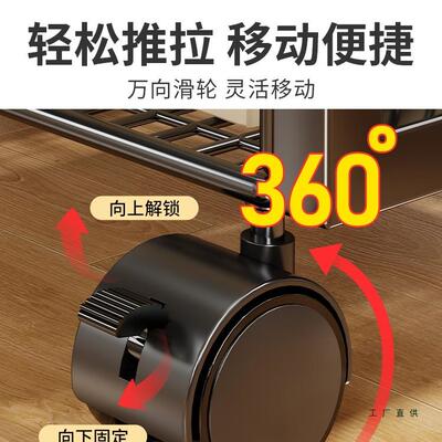 打印机放16255柜落地可移动办公室纳置物架多层工位脑电主置机收