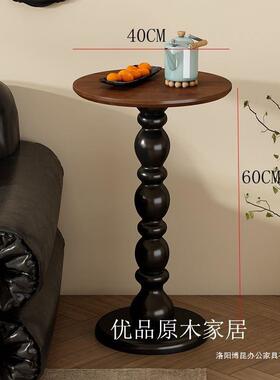 古风中风茶ONZ几圆形复实木中式美古式小户客型茶桌露比茶几厅