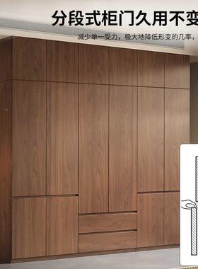 子实衣分柜家23808用卧室新款段式木简易组装儿童柜出租房用大衣