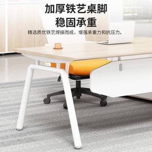 人老板桌办实木公家具经理主管办公单实桌椅大班台电脑主管桌1桌