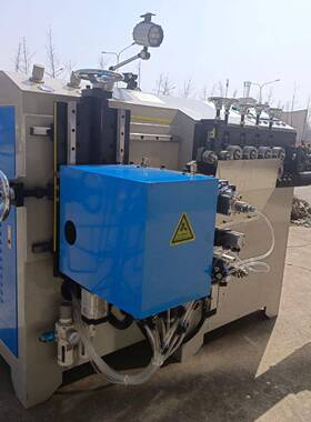 全机控自能动伺服数36298打圈对焊一体铁建智高速铁线卷圆打圈机