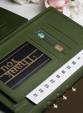 BK9K笔记本页EUQ可印lgo值o高颜本子活本手帐本女日记本随身小记