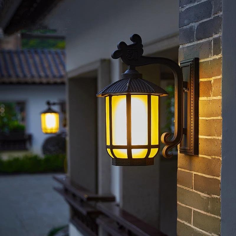 中式户外SGBD001壁灯墙防水台门口室外墙壁阳别灯景区街道庭院花