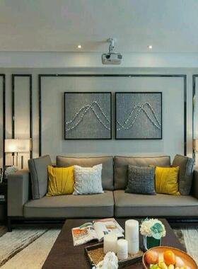 宝AL390042明珠奢卧华大气白色方形灯罩K9水晶客厅室台灯酒辉店