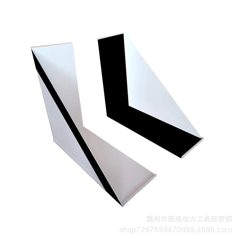 NW50抗洪防汛内弯挡水板WW75红色外弯挡水板不锈钢塑料材质封边板
